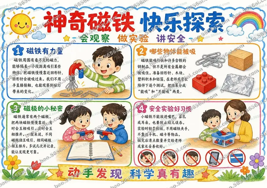 神奇磁铁·快乐探索（三版本）彩色成品预览