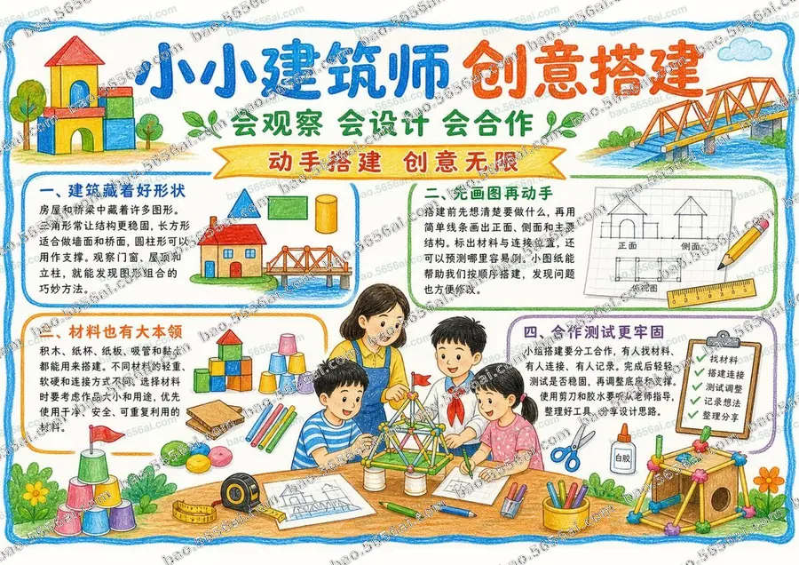小小建筑师·创意搭建（三版本）彩色成品预览